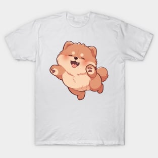 Cute Chow Chow Jumping T-Shirt